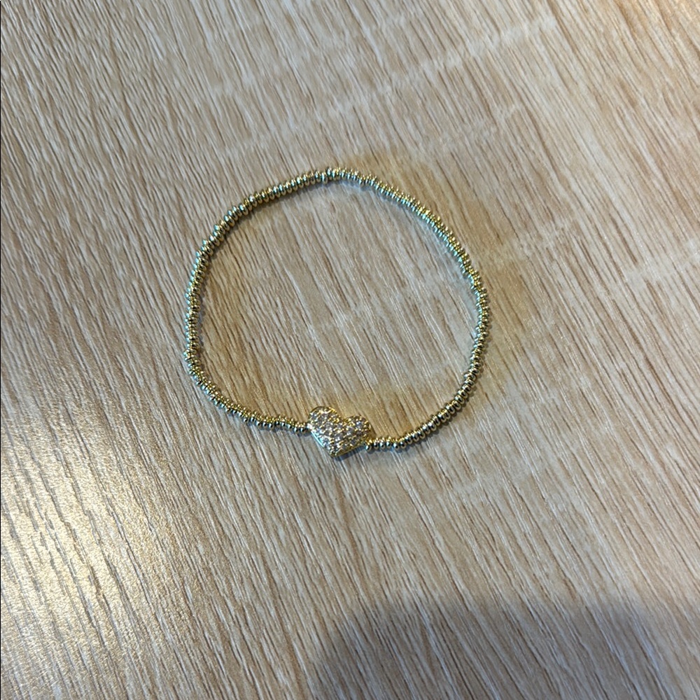 Kendra Scott Gold Heart Bracelet